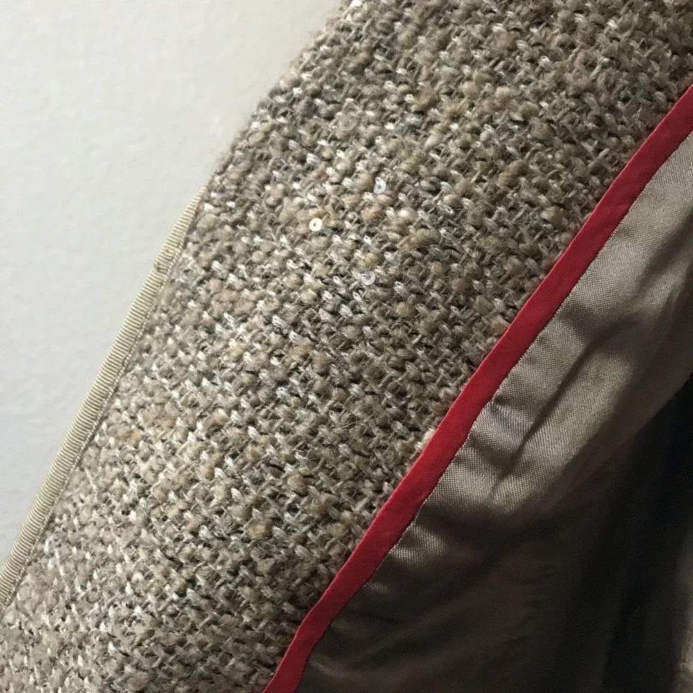NWOT J. Crew Collection Sequin tweed blazer